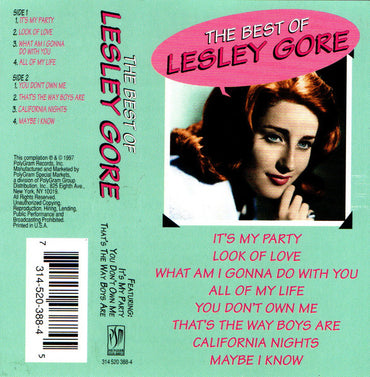 Lesley Gore : The Best Of Lesley Gore (Cass, Album, Comp)