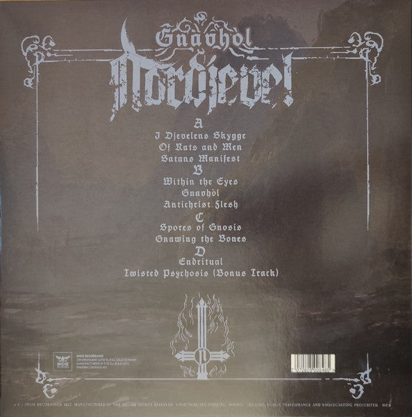 Nordjevel : Gnavhòl (2xLP, Album, Ltd, Red)