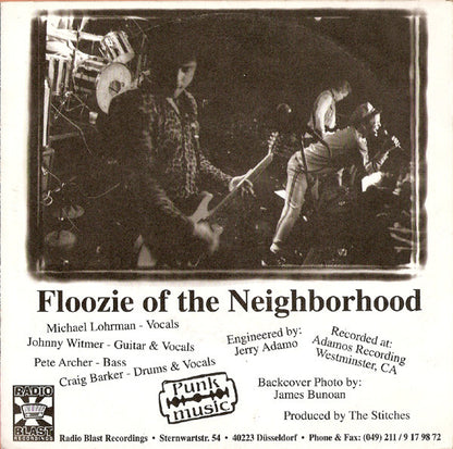 The Stitches : Livin' At 110 (7", Single)