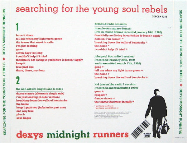 Dexys Midnight Runners : Searching For The Young Soul Rebels (CD, Album, RE, RM + CD, Album, Comp, RM + S/Editio)