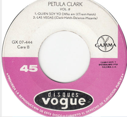 Petula Clark : Vol.8  (7", EP)