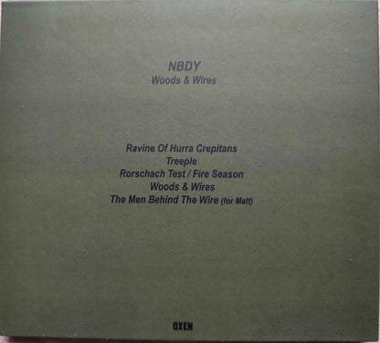 NBDY* : Woods & Wires (CD, Album)