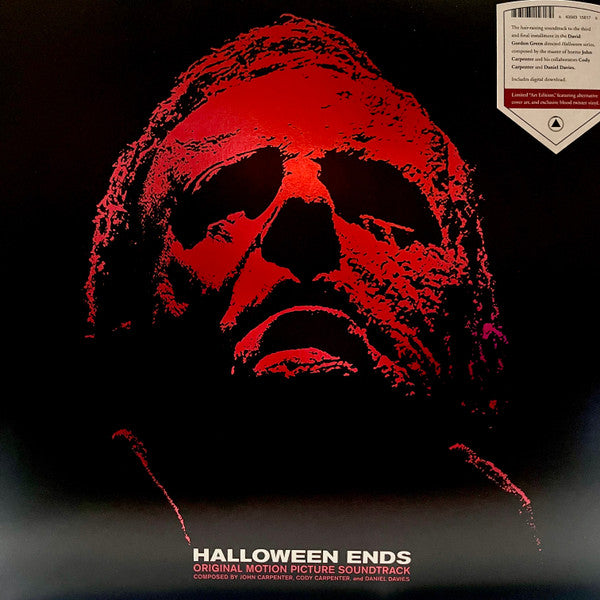 John Carpenter, Cody Carpenter , And Daniel Davies : Halloween Ends (Original Motion Picture Soundtrack) (LP, Album, Ltd, Red)