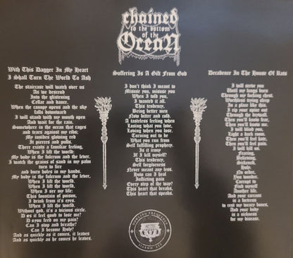 Chained To The Bottom Of The Ocean : I Tried Catching You But You Fell Through Me (12", S/Sided, EP, Ltd, Mys)