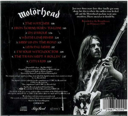 Motörhead : What's Wordsworth? - Recorded Live 1978 (CD, Album, RE, RM)