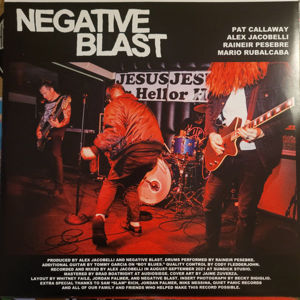 Negative Blast : Echo Planet (12", Album, Gre)
