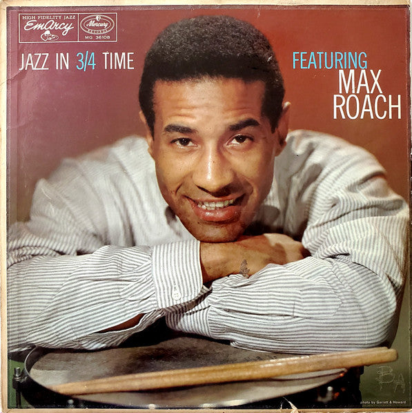 Max Roach : Jazz In 3/4 Time (LP, Album, Mono)