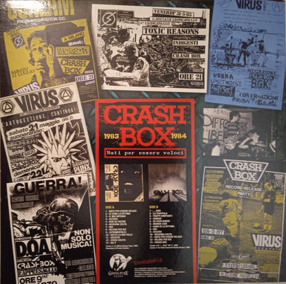 Crash Box : 1983-1984 Nati Per Essere Veloci (LP, Comp)
