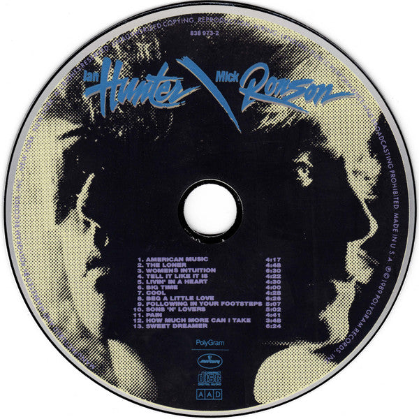 Ian Hunter / Mick Ronson : Y U I Orta (CD, Album)