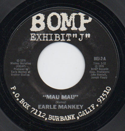Earle Mankey : Mau Mau (7", Single)