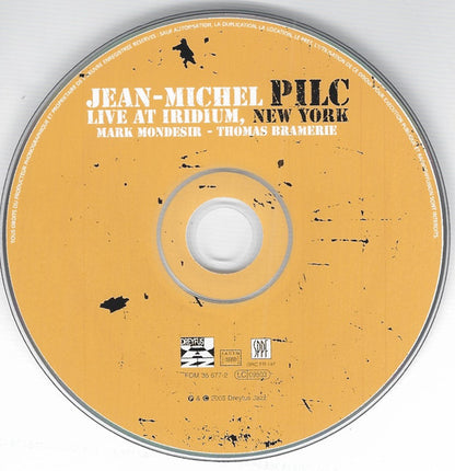 Jean-Michel Pilc : Live At Iridium, New York (CD, Album, Dig)