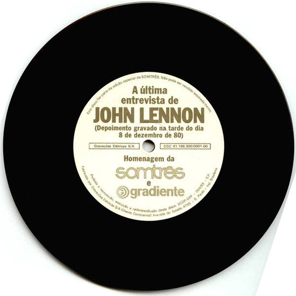 John Lennon : A Última Entrevista De John Lennon (7")