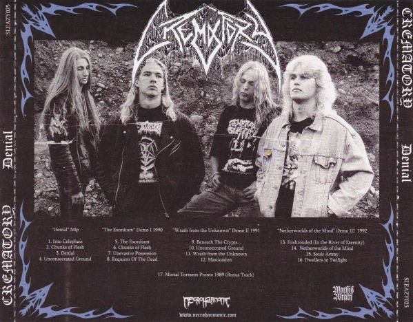 Crematory (2) : Denial (CD, Comp, RE)