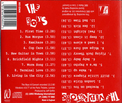 The Vibrators / The Boys (2) : BBC Radio 1 Live In Concert (CD, Album)