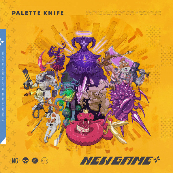 Palette Knife : New Game+ (LP, Album, Ltd, Can)