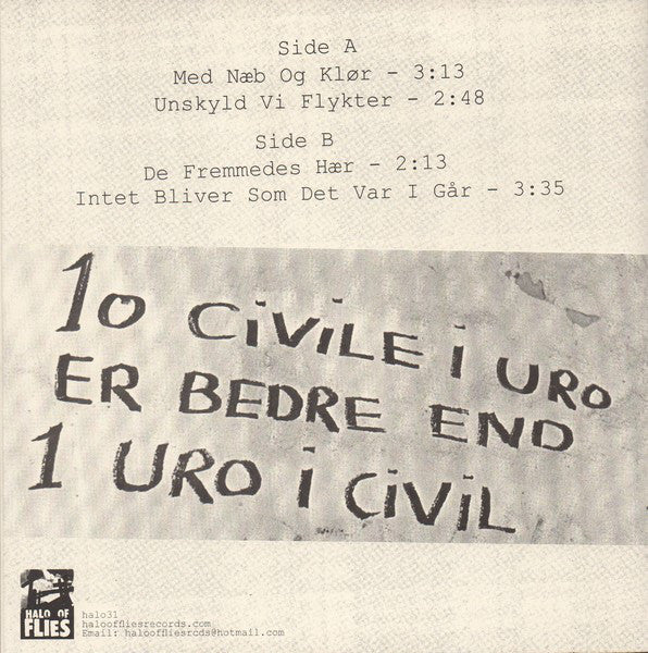 The Assassinators : I Disse Mørke Tider.. (7")