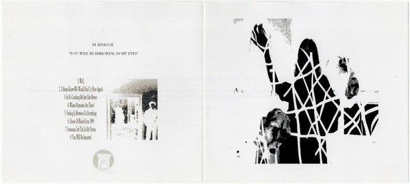 M. Knagge : You Will Be Immortal In My Eyes (CD, Album)