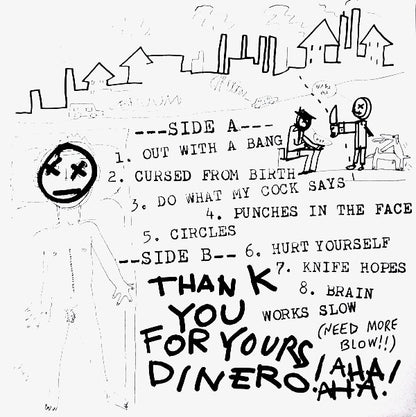 Out With A Bang! : I'm Against It (7", EP, RE)