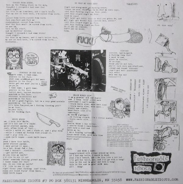 Out With A Bang! : I'm Against It (7", EP, RE)