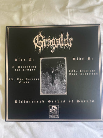 Grógaldr : Disinterred Graves Of Saints (LP, EP)