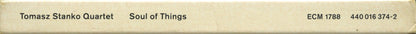 Tomasz Stanko Quartet* : Soul Of Things (CD, Album)