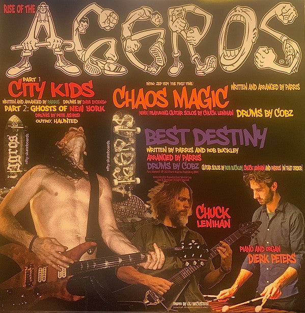 Aggros : Rise Of The Aggros (12", MiniAlbum, Blo)