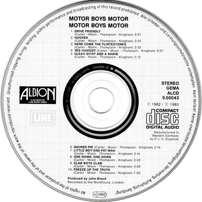 Motor Boys Motor : Motor Boys Motor (CD, Album, RE)