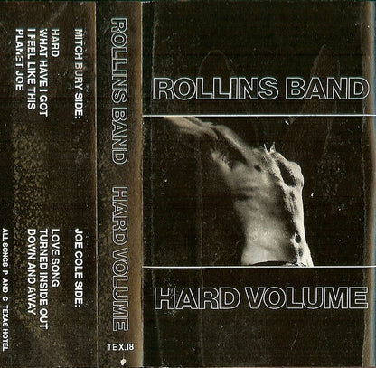 Rollins Band : Hard Volume (Cass, Album, Whi)