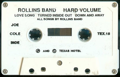 Rollins Band : Hard Volume (Cass, Album, Whi)