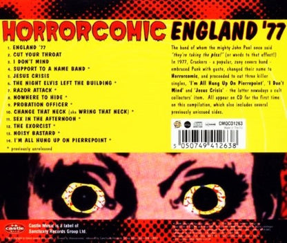 Horrorcomic : England '77 (CD, Comp)