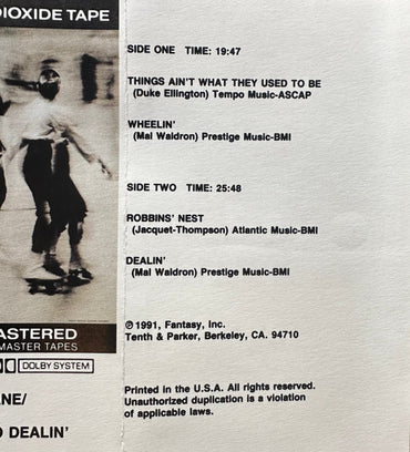 John Coltrane / Frank Wess : Wheelin' And Dealin' (Cass, Album, RE, RM, CrO)