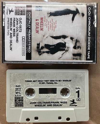 John Coltrane / Frank Wess : Wheelin' And Dealin' (Cass, Album, RE, RM, CrO)