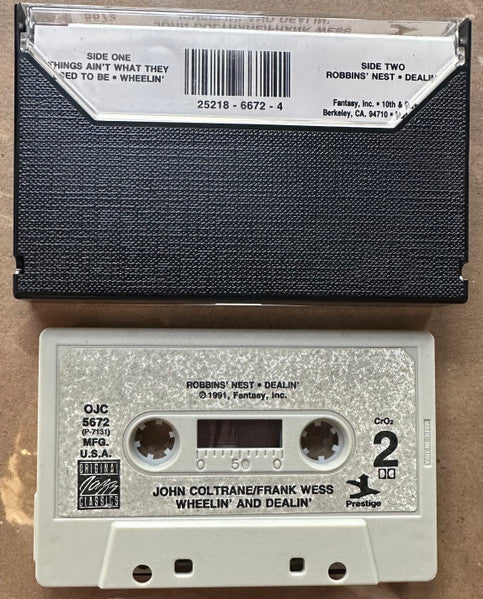 John Coltrane / Frank Wess : Wheelin' And Dealin' (Cass, Album, RE, RM, CrO)