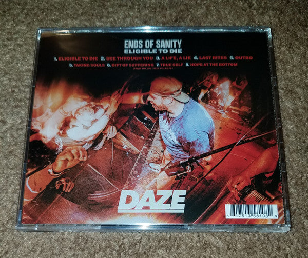Ends Of Sanity : Eligible To Die (CD, Album, Comp, M/Print)