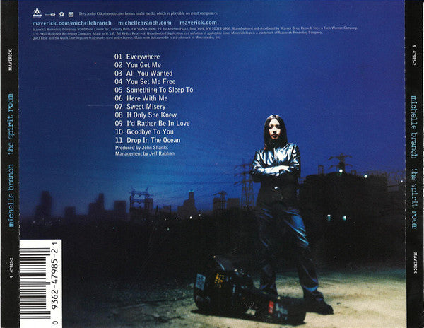 Michelle Branch : The Spirit Room (CD, Album, Enh, RP)