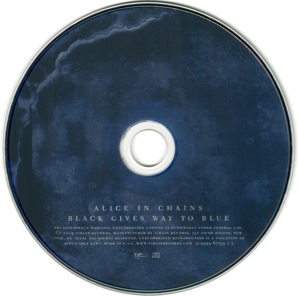 Alice In Chains : Black Gives Way To Blue (CD, Album, Son)