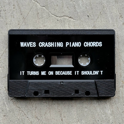 Waves Crashing Piano Chords : It Turns Me On Because It Shouldn't  (Cass, Album)
