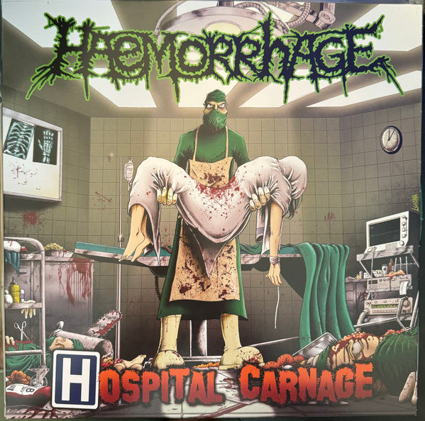 Haemorrhage : Hospital Carnage (LP, Album, Ltd, RE, Gre)