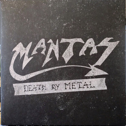 Mantas (3) : Death By Metal (LP, Comp, RE, Whi)