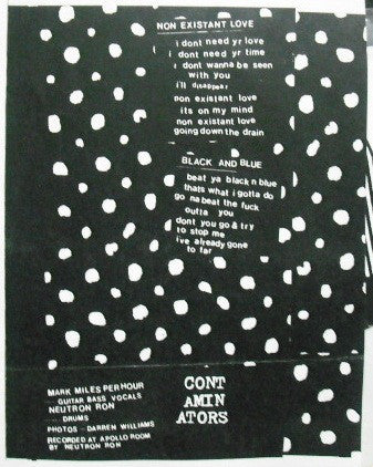 Contaminators : Non Existant Love (7", Single)