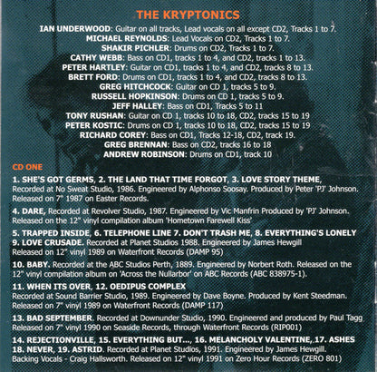 Kryptonics : Rejectionville (2xCD, Comp)