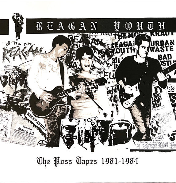 Reagan Youth : The Poss Tapes 1981 - 1984 (LP, Ltd, Blu)