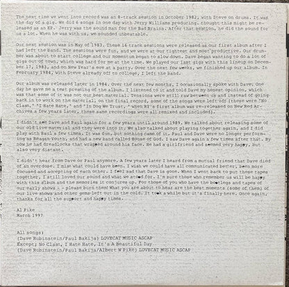 Reagan Youth : The Poss Tapes 1981 - 1984 (LP, Ltd, Blu)