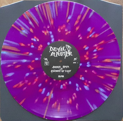 Devil Master : Satan Spits On Children Of Light (LP, Album, RP, Vio)