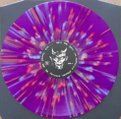 Devil Master : Satan Spits On Children Of Light (LP, Album, RP, Vio)
