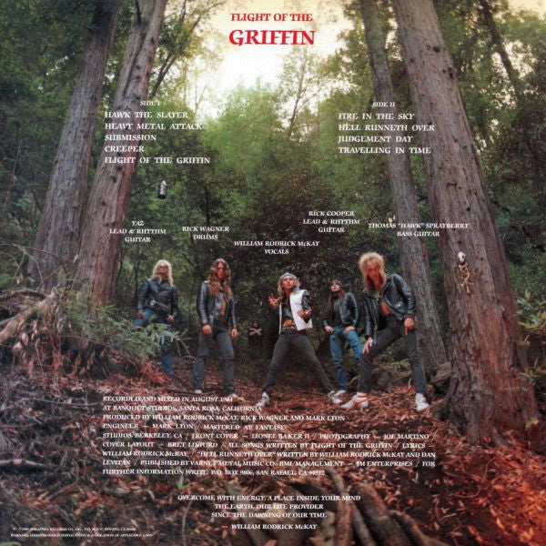 Griffin (10) : Flight Of The Griffin (LP, Album)