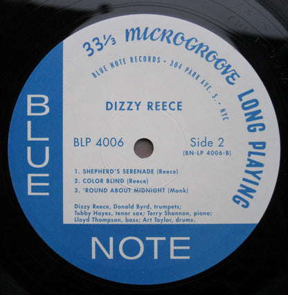 Dizzy Reece : Blues In Trinity (LP, RE, Sco)