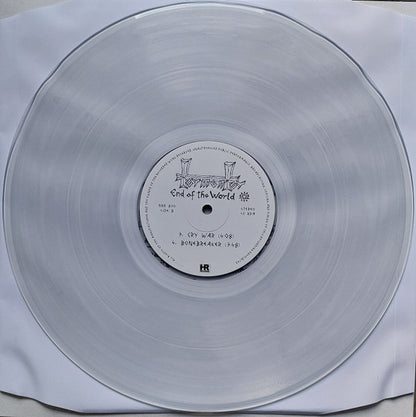 Tormentor (8) : End Of The World (12", MiniAlbum, Ltd, RE, RP, Cle)
