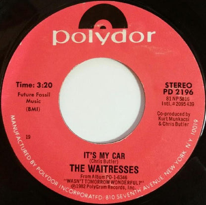 The Waitresses : I Know What Boys Like (7", Single, Styrene, 19 )