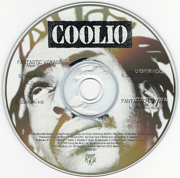 Coolio : Fantastic Voyage (CD, Maxi)